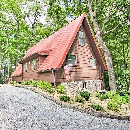 Вилла A-Frame Cabin With Hot Tub Less Than 1 Mi To Ober Гатлинбург Экстерьер фото